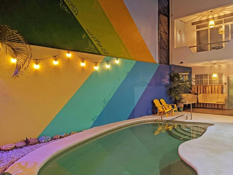 Studio -Trees At Mikasa- Near Beach, Pool, Fast Wifi, Ac & King Bed Puerto Escondido  Exterior foto